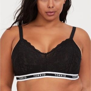 NWT black lace bralette size 3 from Torrid